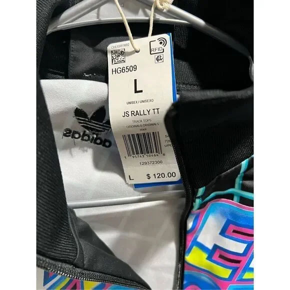 Adidas Jeremy Scott NASCAR Track Jacket Men Size Large